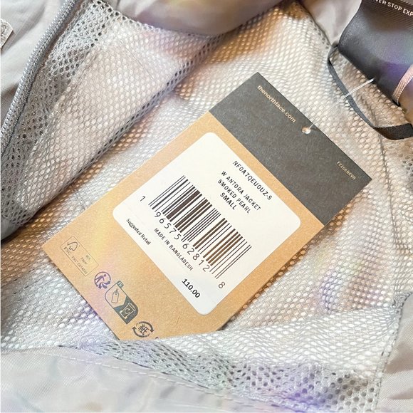 The North Face Women's Antora Parka - Smoked Pearl - Sz Small *BNWT* - Picture 5 of 10